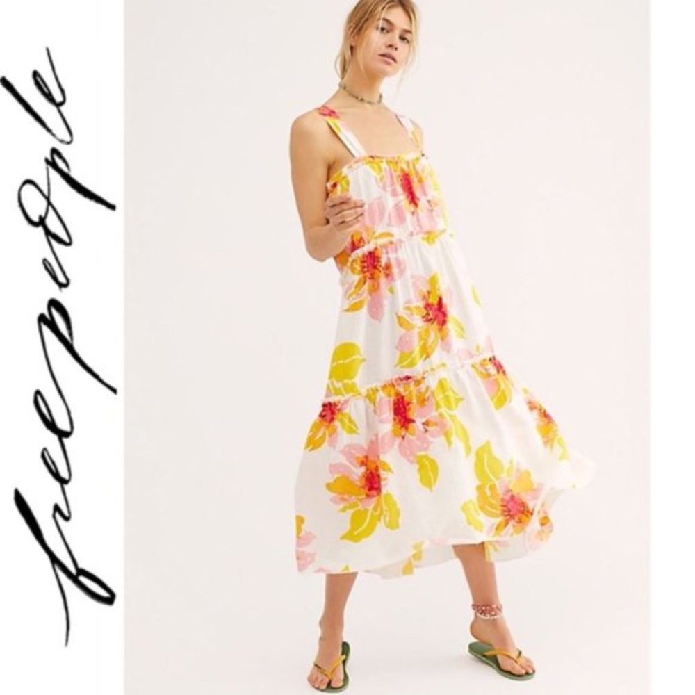 Free People Women’s Moonshine Midi Dress - XS